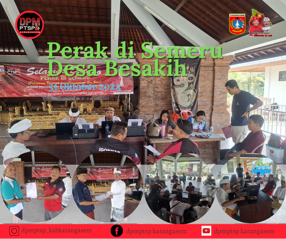 PERAK DI SEMERU DESA BESAKIH